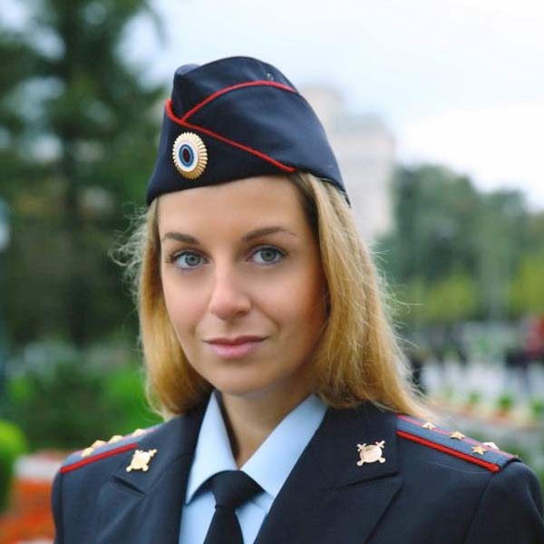 Пилотка полиции женская