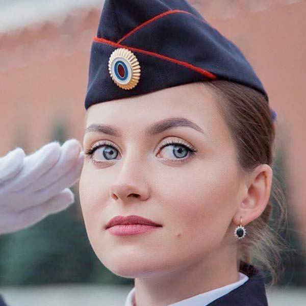 Пилотка полиции женская