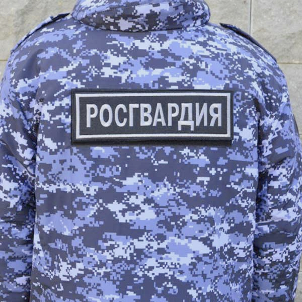 Куртка Росгвардии демисезонная синяя точка - Рип-стоп