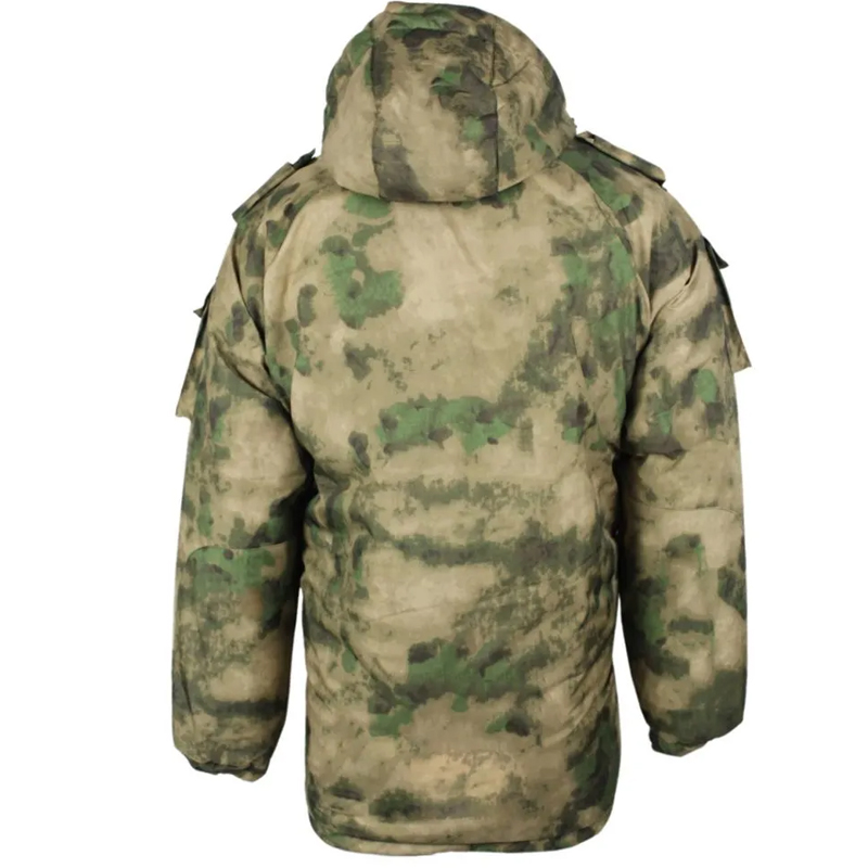 Бушлат зимний Росгвардии зеленый мох - Рип-стоп