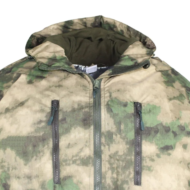Бушлат зимний Росгвардии зеленый мох - Рип-стоп