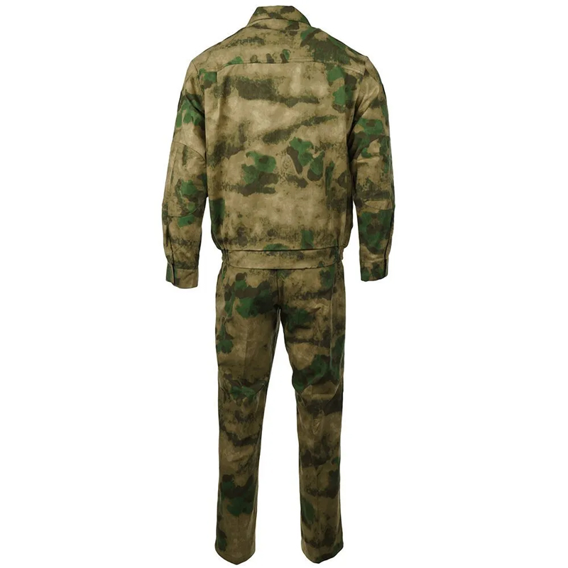 Костюм офисный Росгвардии зеленый мох - твил-пич