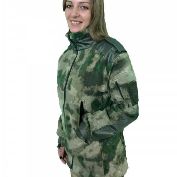 Куртка флисовая Росгвардии зеленый мох