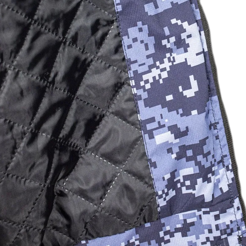 Куртка Росгвардии демисезонная удлиненная синяя точка - Рип-стоп