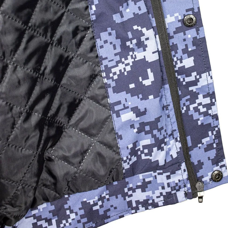 Куртка Росгвардии демисезонная укороченная синяя точка - Рип-стоп