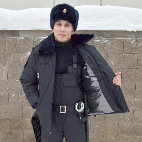 Куртка Полиция зимняя укороченная