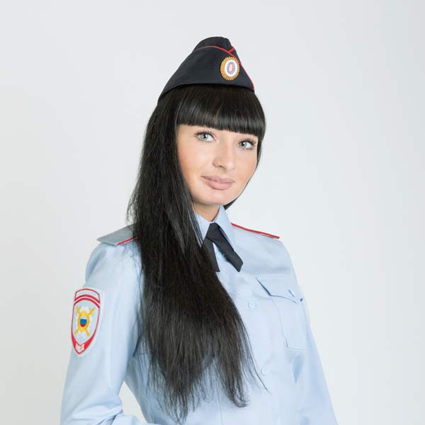 Пилотка полиции женская