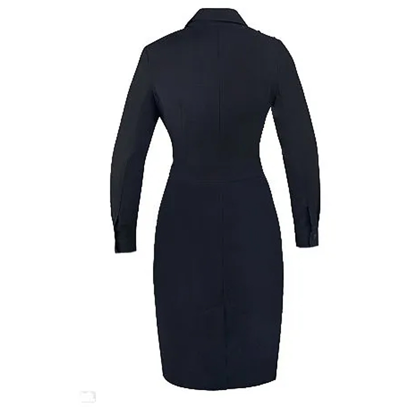 Платье Полиция с длинным рукавом - Габардин