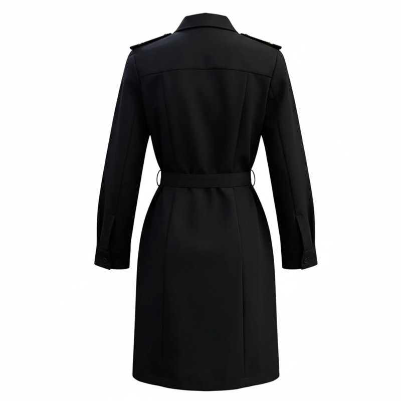 Платье Полиция модельное "МОДНИЦА" с длинным рукавом - Габардин