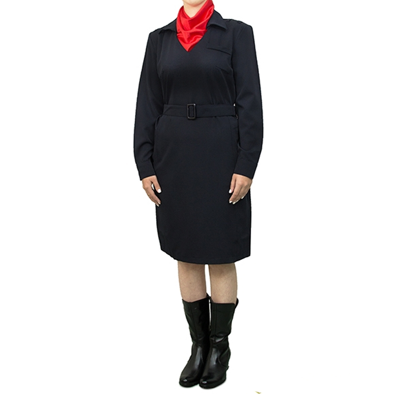 Платье Полиция с длинным рукавом - ПИКАССО