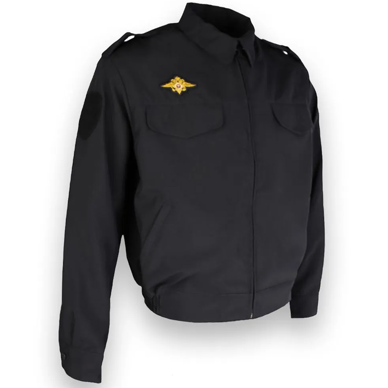 Костюм офисный Полиция мужской длинный рукав НОВОГО ОБРАЗЦА (Приказ №777) - Габардин