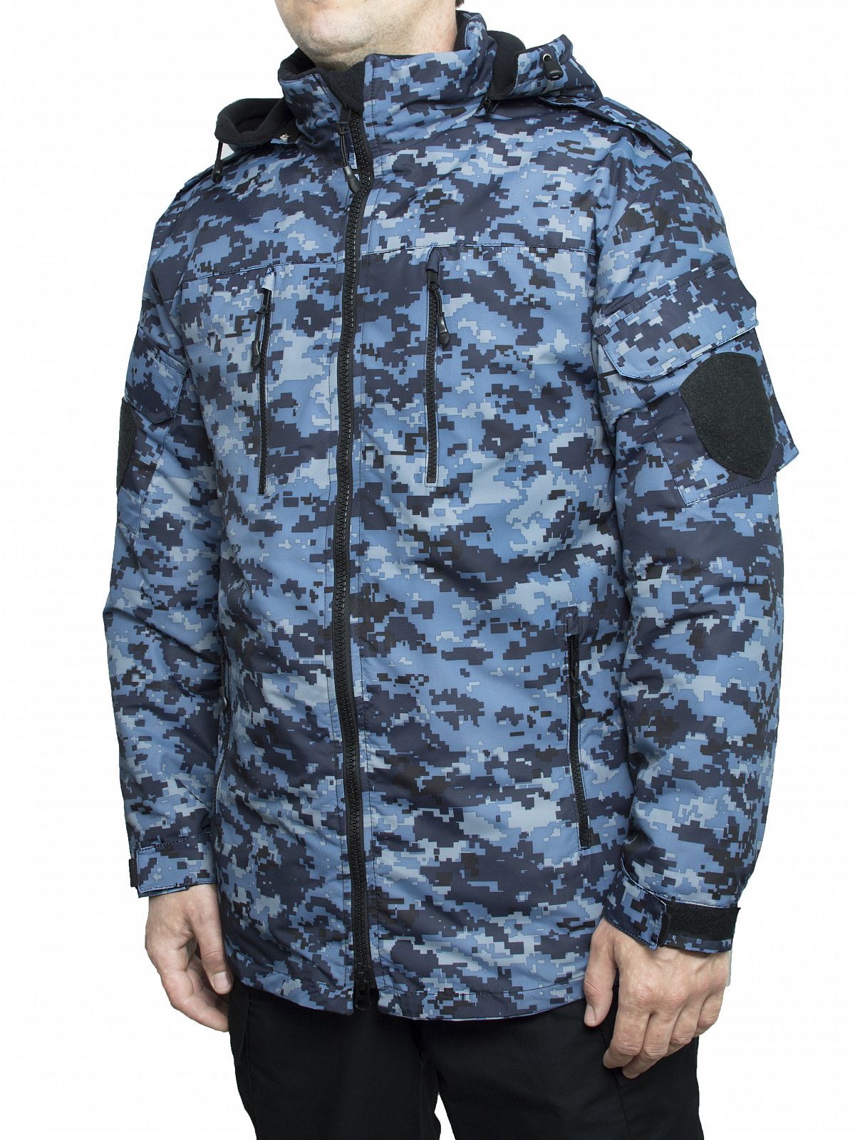 Куртка Росгвардии PTs демисезонная синяя точка - Таслан