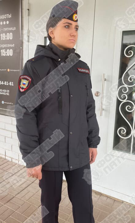 Куртка Полиция демисезонная нового образца удлиненная