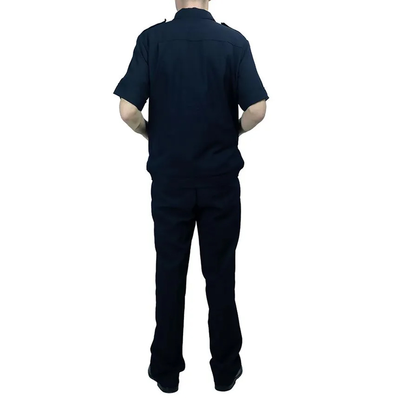 Костюм офисный Полиция мужской с коротким рукавом НОВОГО ОБРАЗЦА (Приказ №777) - Габардин