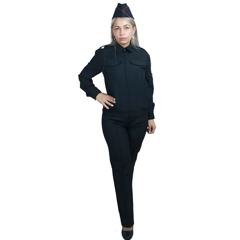 Костюм офисный Полиция женский НОВОГО ОБРАЗЦА (Приказ №777)- Габардин