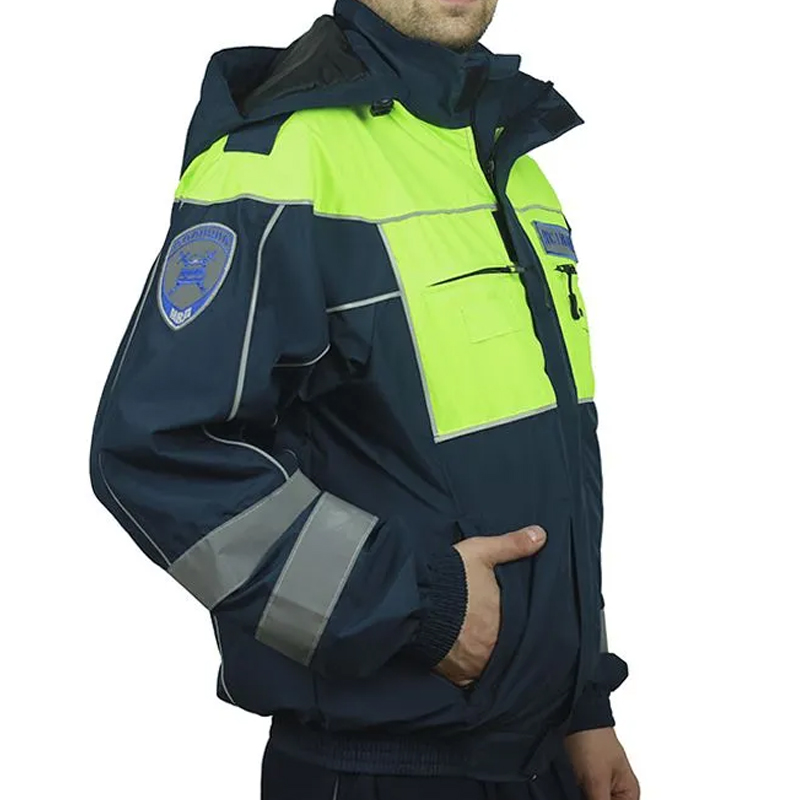 Ветровка ДПС нового образца с шевронами (приказ №777) - Рип-стоп