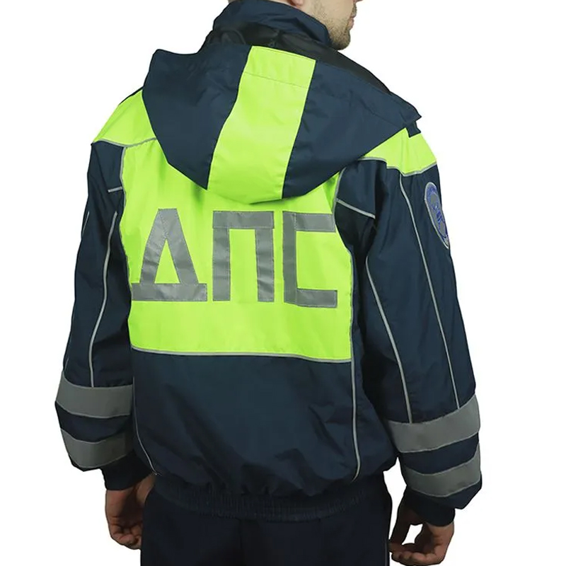 Ветровка ДПС нового образца с шевронами (приказ №777) - Рип-стоп