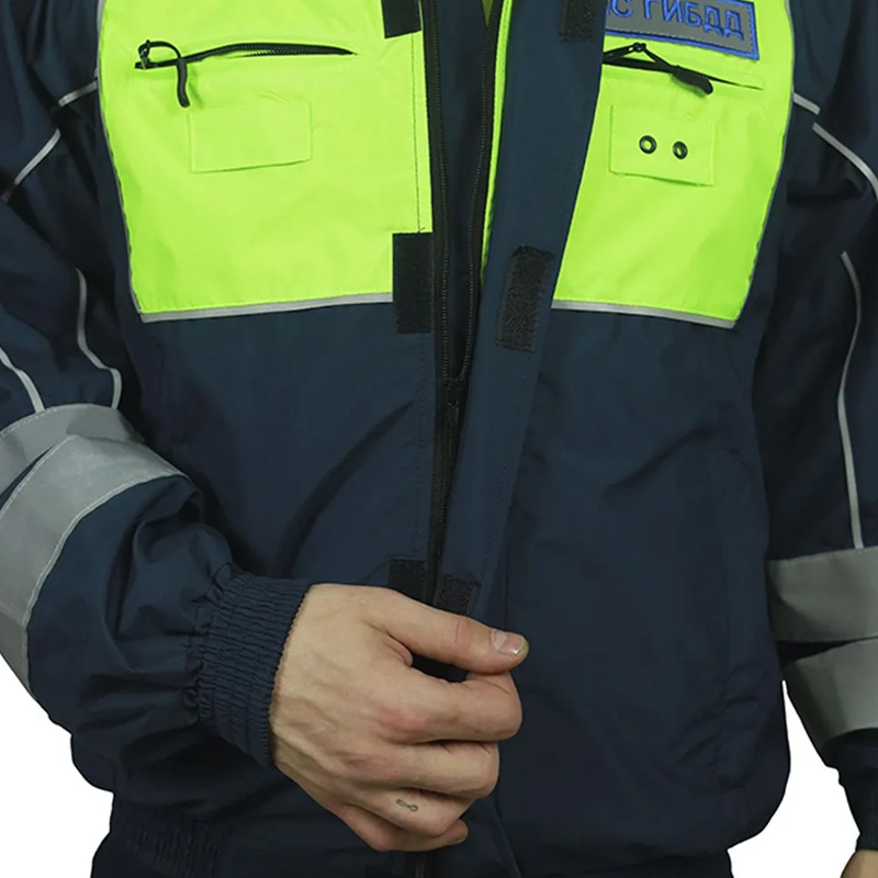 Ветровка ДПС нового образца с шевронами (приказ №777) - Рип-стоп