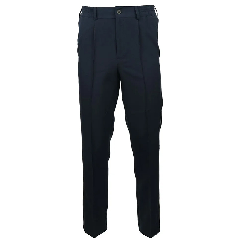 Брюки ДПС мужские летние нового образца со светоотражающим кантом - габардин