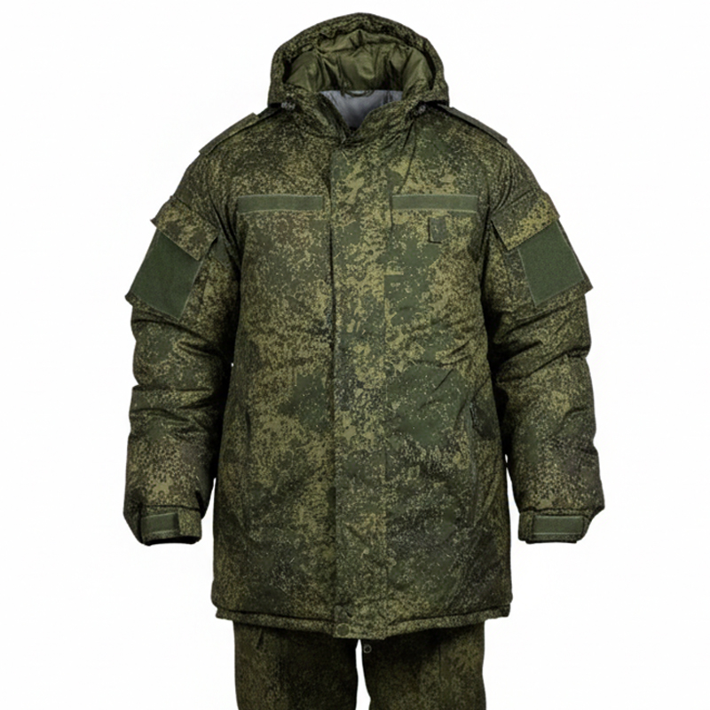 Бушлат зимний зеленый пиксель — Рип-стоп Бушлат зимний зеленый пиксель - Рип-стоп