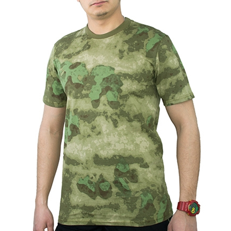 Футболка зеленый мох A-Tacs FG — ХЛОПОК Футболка зеленый мох A-Tacs FG - ХЛОПОК