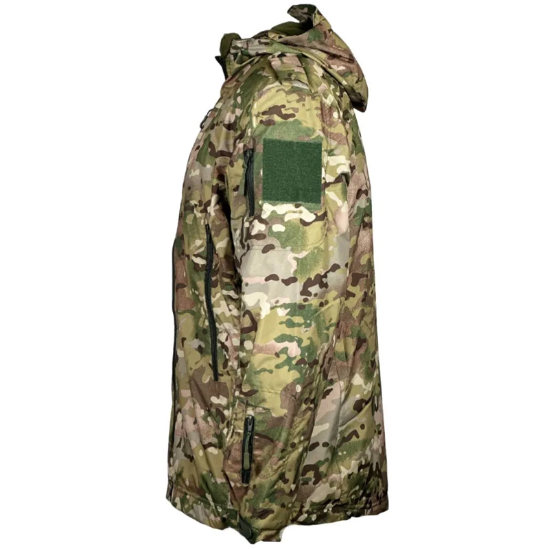 Куртка тактическая демисезонная удлиненная мультикам - Рип-стоп