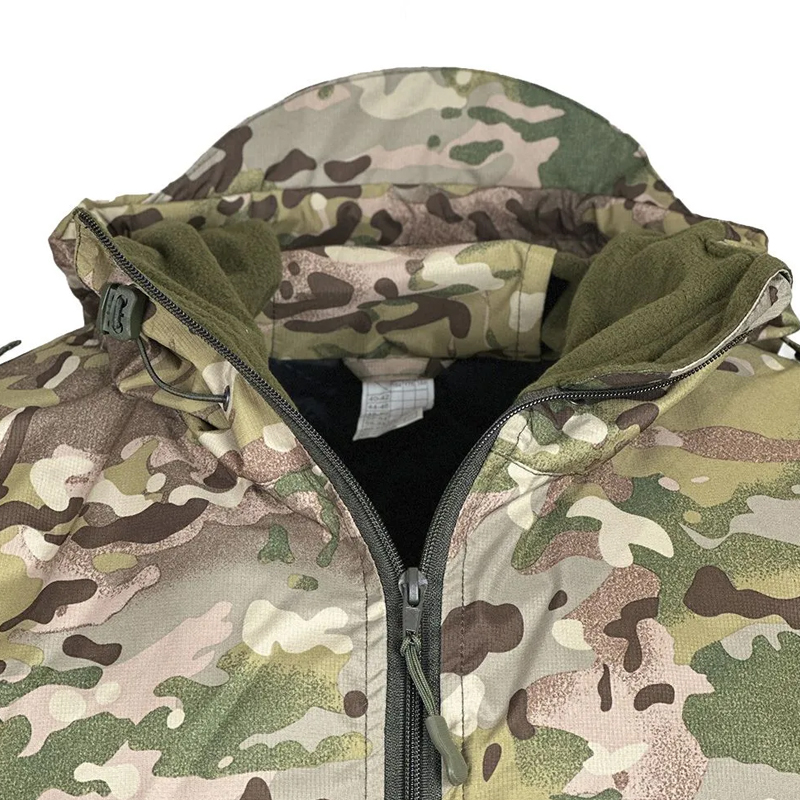 Куртка тактическая демисезонная удлиненная мультикам - Рип-стоп